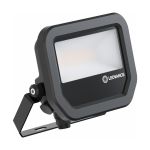 Ledvance Led-Scheinwerfer Aluminium Schwarz 8W 1200lm 100D - 840  | IP66 - Symmetrisch