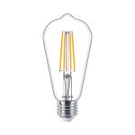 Philips MASTER Value LED Glühbirne E27 Edison Fadenlampe Klar 5.9W 806lm - 927 Extra Warmweiß | Höchste Farbwiedergabe - Ersatz für 60W