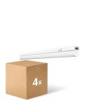 Mehrfachpackung 4x Ledvance LED Deckenleuchte Linear Compact Schalter 8W 800lm - 830  | 60cm