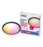 WiZ Smart LED Deckenleuchte SuperSchwarz 22W 2600lm - 922-950 Abstimmbares Weiß + RGB | IP20 - Höchste Farbwiedergabe - Wifi Dimmbar