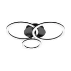 Eglo Deckenleuchte Parrapos-Z Stahl Schwarz 11W 4300lm - 830-865 Abstimmbares Weiß | IP20 - Zigbee Dimmbar