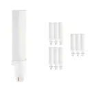 Mehrfachpackung 10x PL-C LED 5.2W 650lm - 830 Warmweiß | 2-Pins - Ersatz Für 18W