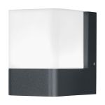 Ledvance Smart+ Wifi applique murale Cube Foncé Gris Extérieur 9.5W 500lm - 830  | RGBW - Dimmable