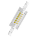 Ledvance Slim Line LED R7s 78mm Claire 7W 806lm - 827 Blanc Très Chaud | Équivalent 60W