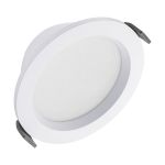 Ledvance Spot Encastrable LED Comfort Opale Aluminium Blanc 13W 1430lm 180D - 930-940 CCT | 116mm - Diamètre 100mm - IP44 - Meilleur Rendu De Couleur - Zigbee Dimmable 
