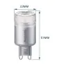 Philips Corepro LED Capsule G9 2.3W 215lm - 827 Blanc Très Chaud | Dimmable - Équivalent 25W