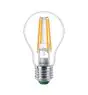 Philips Master Ultra Efficient LED E27 Poire Filament Claire 4W 840lm - 827 Blanc Très Chaud | Dimmable - Remplacement 60W