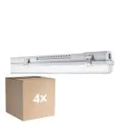 Lot 4x Ledvance LED Imperméable Boîtier Vide  MT Gen 3 IP65 | Convient pour 1x120cm Tube LED