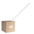 Lot 4x Ledvance Réglette LED Étanche Imperméable Eco 36W 4320lm - 840 Blanc Froid | 120cm