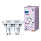 Lot 2x Philips Spot LED GU10 PAR16 5W 390lm 36D - 840 