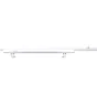 LED Rail de fixation suspendu 50W 8000lm 120D - 840 | 1500mm - 8 pôles - Dali Dimmable 
