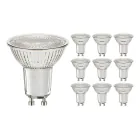 Lot 10x Spot LED GU10 PAR16 4W 345lm 36D - 827 | Dimmable - Remplacement 50W